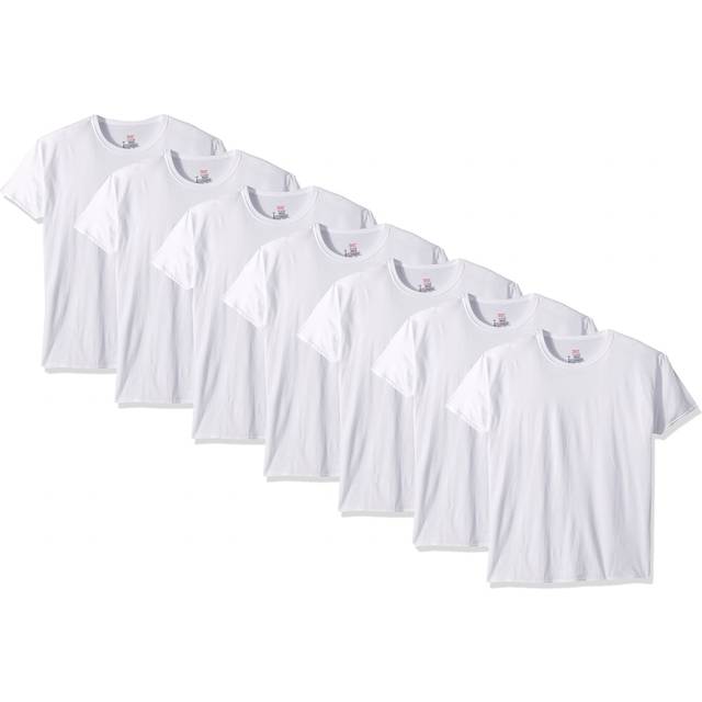 Hanes Ultimate Mens control crew Neck Undershirt-Multiple Packs Availa