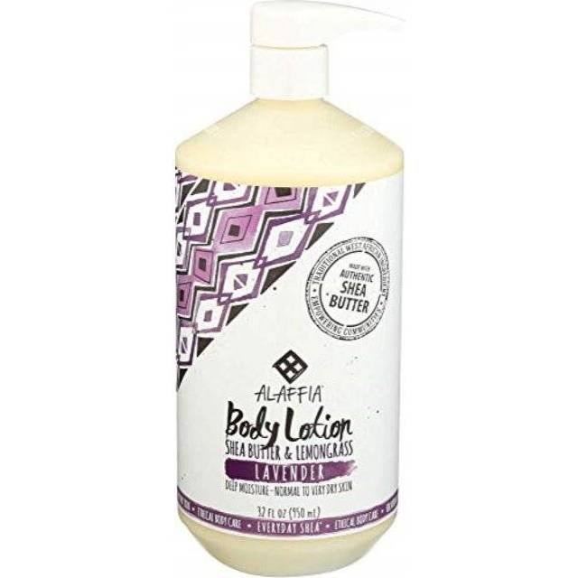 Alaffia Everyday Shea Body Lotion - Lavender 32 fl oz