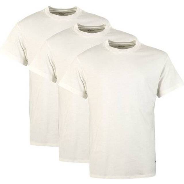 Jil Sander, Topp, Herr, M, Bomull, Vit Bomull 3-pack T-shirt - white (M)