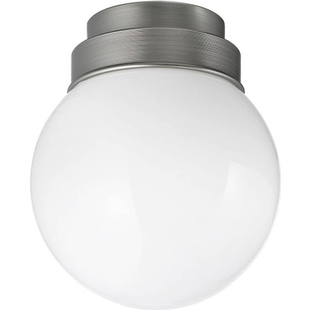 FRIHULT Ceiling/wall lamp, stainless steel colour