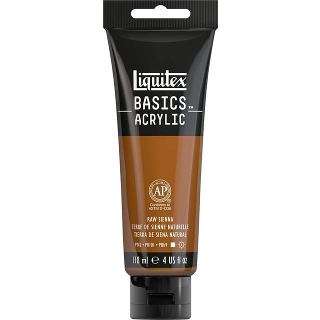 Liquitex Basics Acrylic Paint 118ml - Raw Sienna - Brown