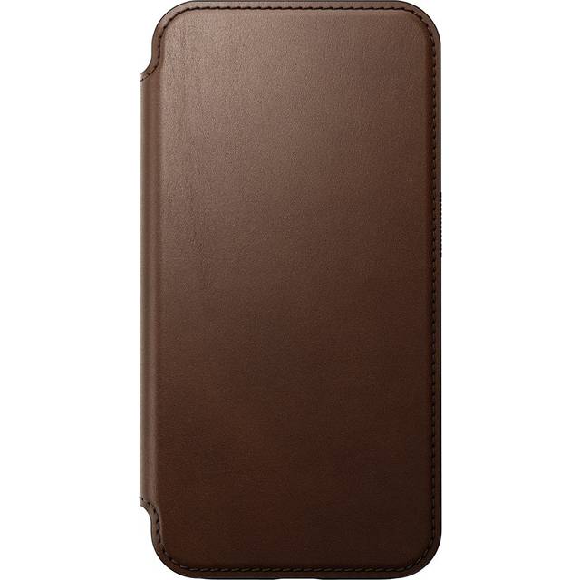 Nomad Modern Leather Folio Iphone 15 Pro Svart