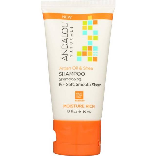 Andalou - Argan Oil & Shea Moisture Rich Shampoo 50ml