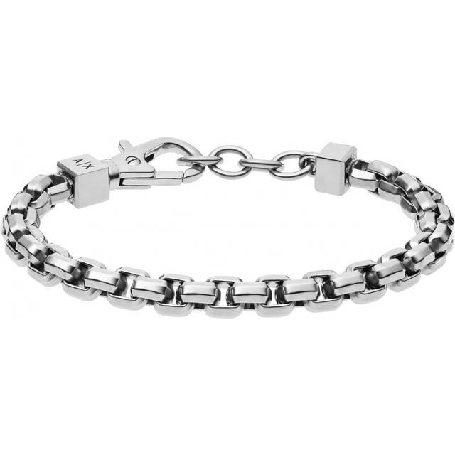 Armani Exchange Men's Stainless Steel Belcher Bracelet