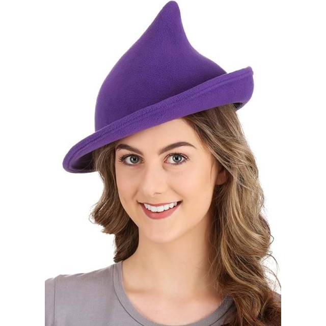 Modern Witch Costume Hat Purple (One-Size)