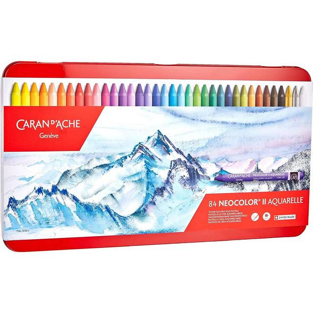 Caran D'ache Neocolor II Wax Pastels Assorted Colours Set of 84