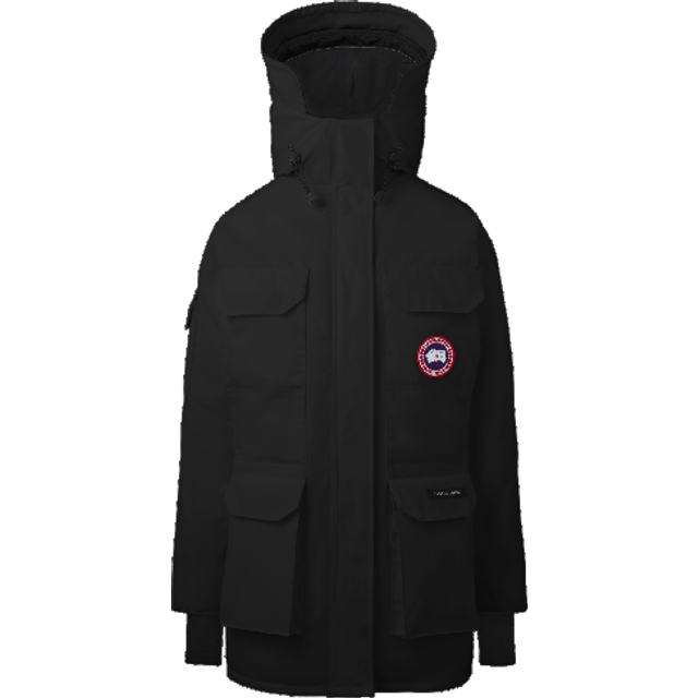 Expedition Parka W Black (XL) - Svart (XL)