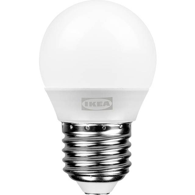 SOLHETTA LED ljuskälla E27 470 lumen, klot opalvit, 2700 K