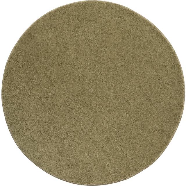 STOENSE matta, kort lugg, ljus olivgrön, 130 cm