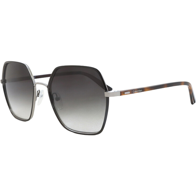 Calvin Klein Kvinna CK21131S 200 Solglasögon Metall Brun Brun Fyrkantig Normal Fotokromatisk