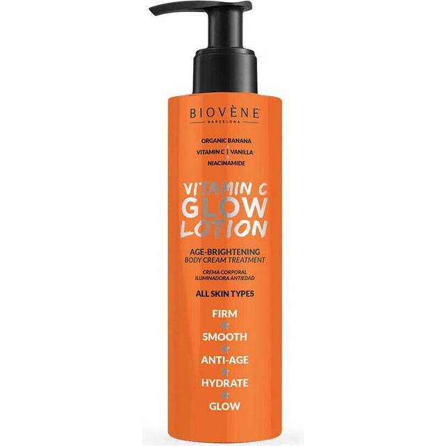 Biovène Vitamin C Glow Lotion Age-Brightening Body Cream Treatment 200ml
