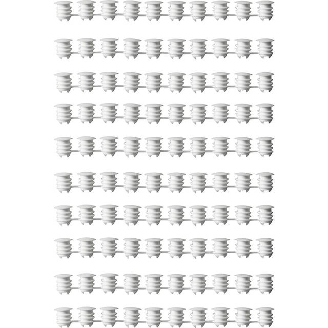 VARIERA täckplugg, vit