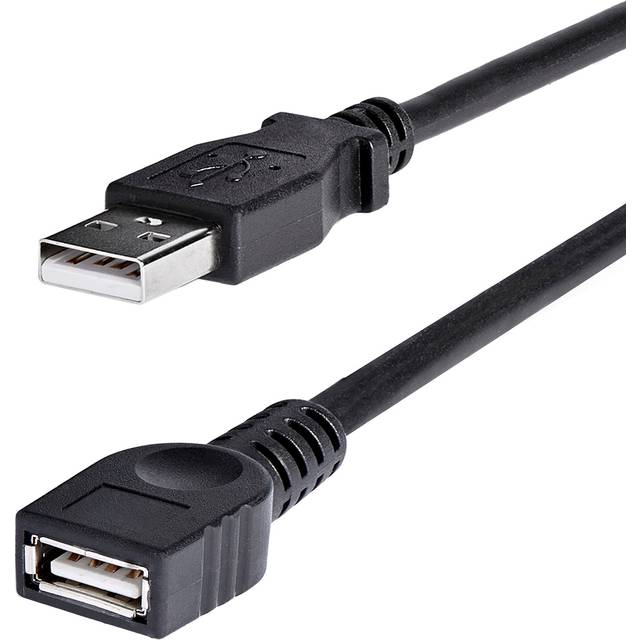 StarTech.com 1.8m/6ft Black USB 2.0 Extension Cable - M/F