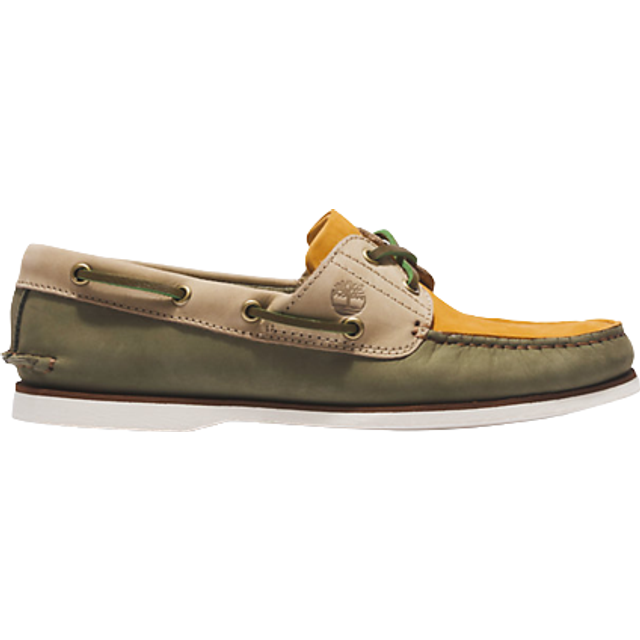 Timberland Men S Authentic 2 Eye Boat ShoeS Khaki Tb0a5x899911 Q0e5007586852 080260