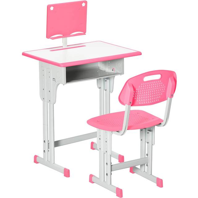 HomCom Kid s Desk and Chair Set, Model 1