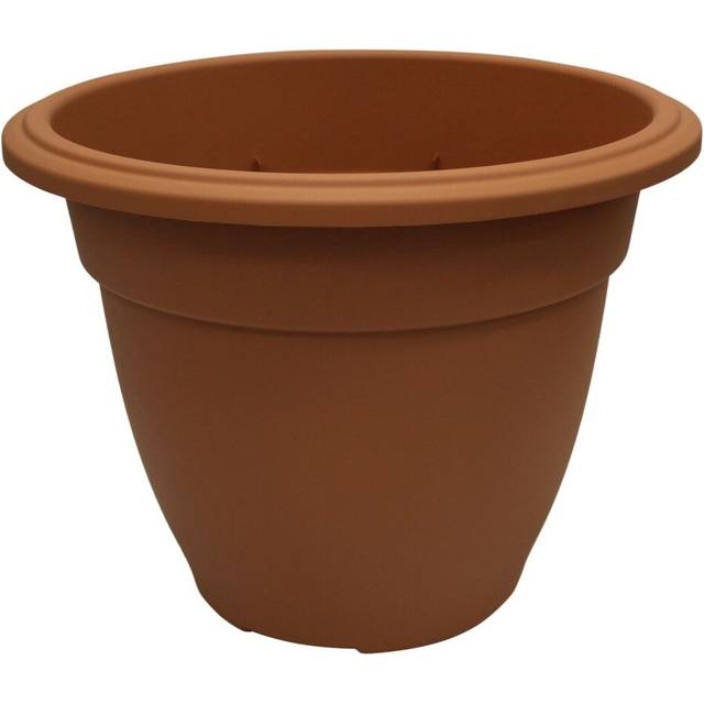 Whitefurze 38cm Round Bell Planter - Terracotta- you get 10 - terracotta