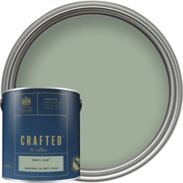 CRAFTED™ by Crown Flat Matt Emulsion Interior Paint - Craft Fair™ - 2.5L