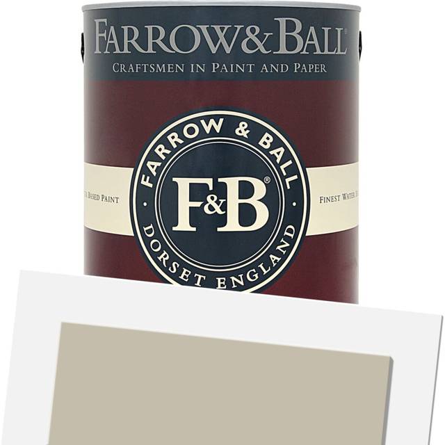 Farrow and Ball Estate Emulsion, Drop Cloth No. 283 5L, Estate Emulsion Paint , Paints, Wall and Ceiling Paints
