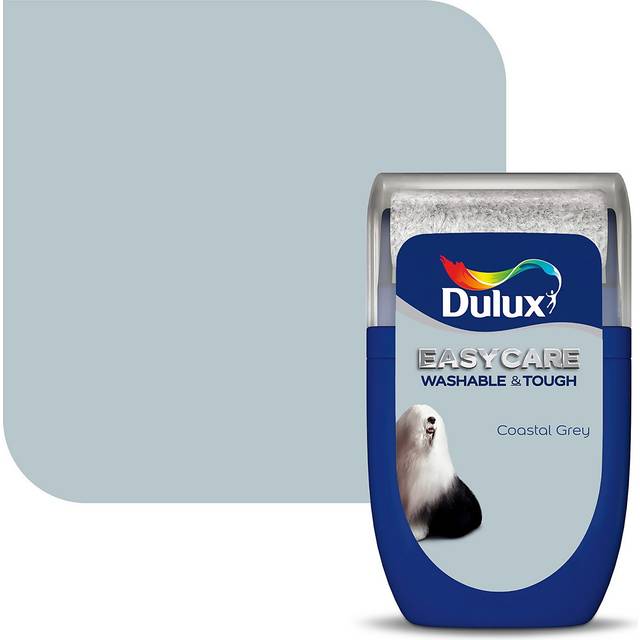 Dulux Easycare Washable & Tough Paint Tester Pot - Coastal Grey - 30ml