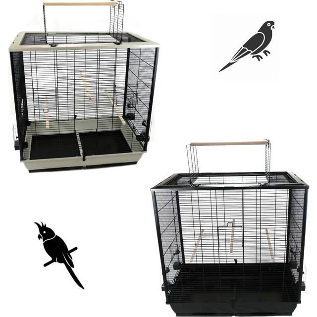 The Waldorf Bird with Opening Top and Perches - Yellow
