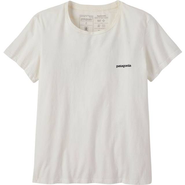 T-shirt Patagonia P-6 Mission Organic T-Shirt Birch White L (L)