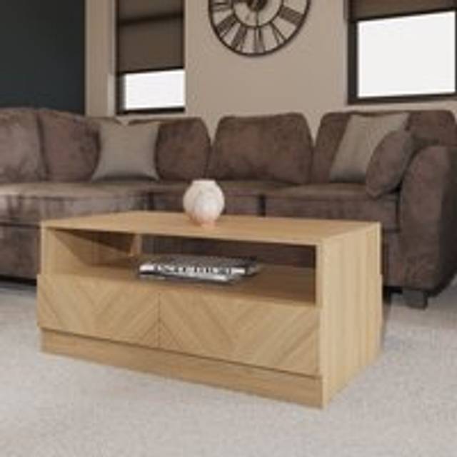 Catania Coffee Table - Oak - Neutral