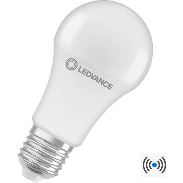 LED med skymnings- och rörelsesensor 2700K 1055lm E27 10W