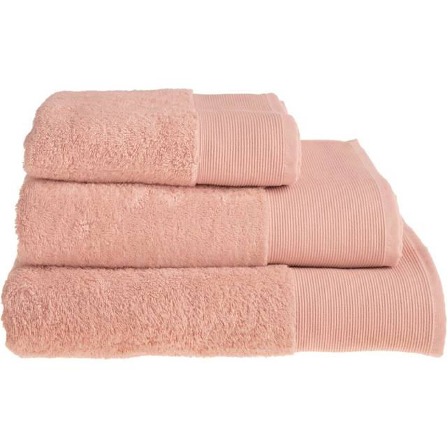 (Rose Pink, Bath Towel) Allure Marlborough Luxury Cotton Bamboo Towels 550gsm