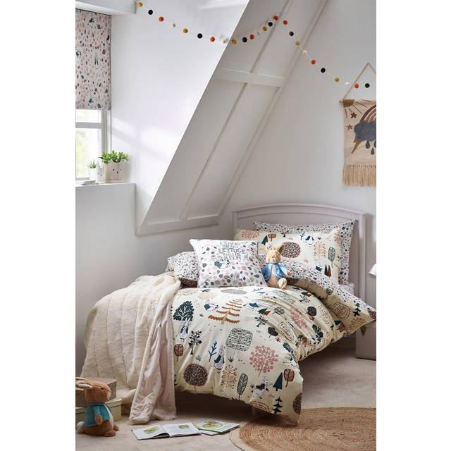 Peter Rabbit Scandi Woods Natural Duvet Cover and Pillowcase Set