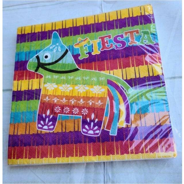 Creative Party Fiesta Paper Napkins (Pack of 16)