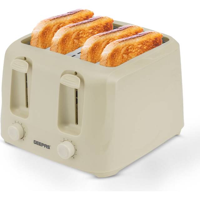 Plastic Electric Four Slice Bread Toaster