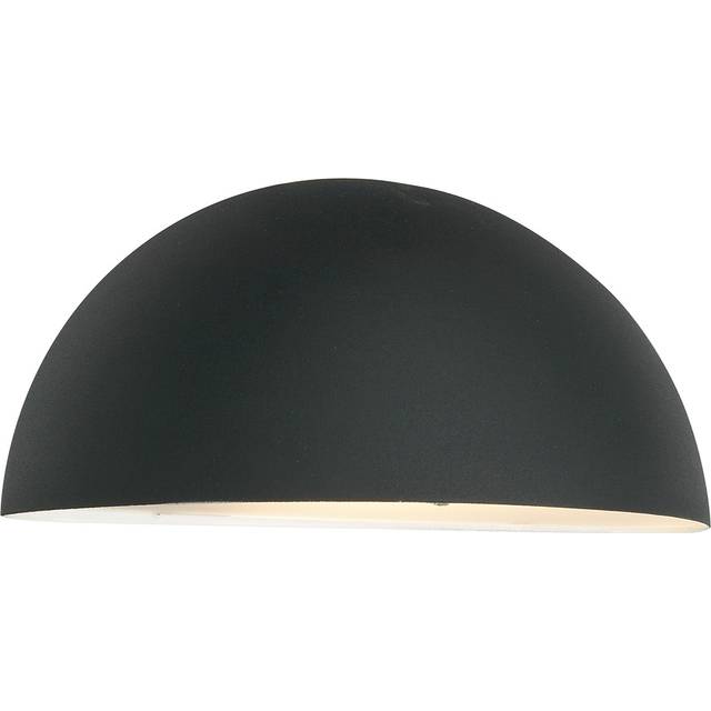 1 Light Outdoor Wall Light Black IP43, E27 - Elstead