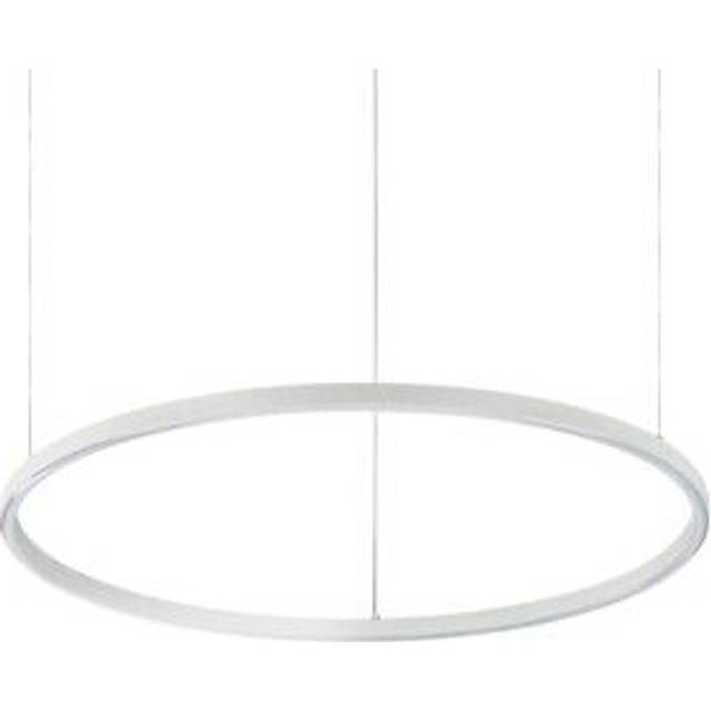 Ideal Lux Decorative Round Integrated Pendant Light White, 4000K, 35W