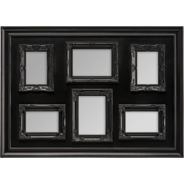 Premier Housewares 2300831 Complements 6-Photo Black Photo Frame - Multi