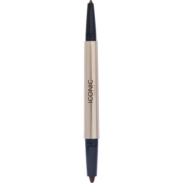 Iconic London Eyeliner Duo Smokey Eye - Chocolate Brown