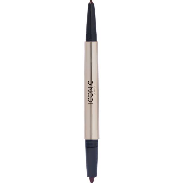 Iconic London Eyeliner Duo Smokey Eye Spiced - Plum