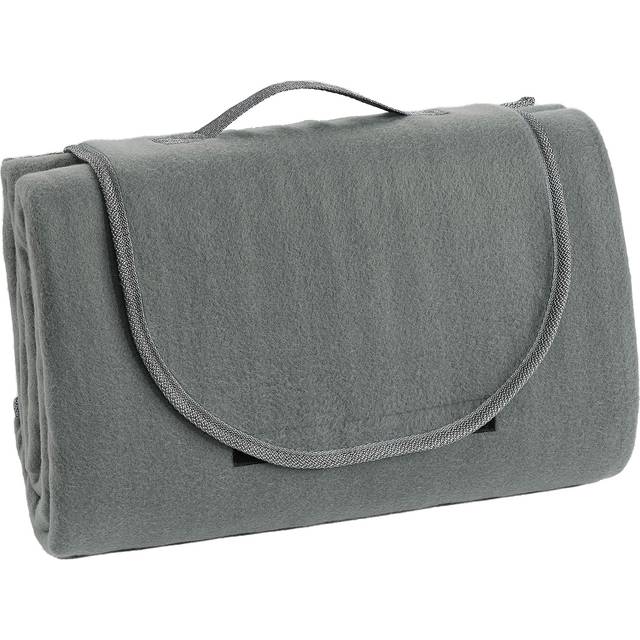 Polarfleece Picknickpläd Grå