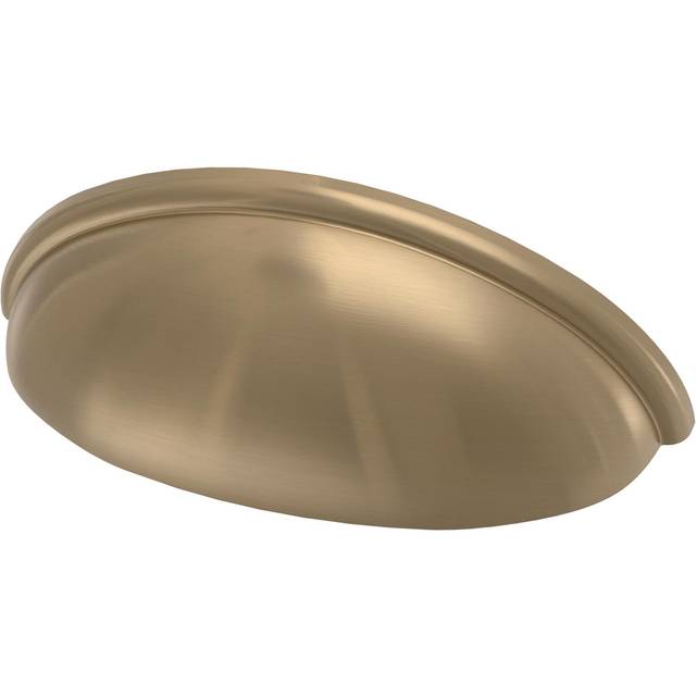 Franklin Brass Contemporary Cup 10Pack Cabinet Handles 3 Champagne Bronze Cabinet Pulls Handles for Cabinets and Drawers Ca