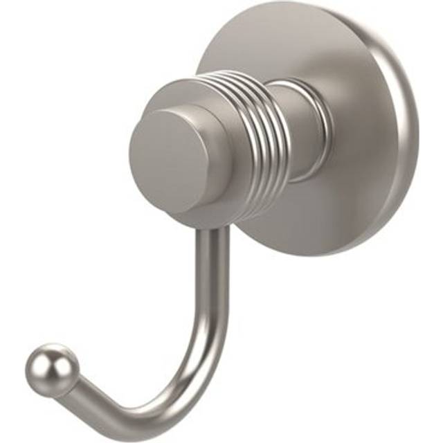 920GSN Mercury Collection Robe Hook with Groovy Accents  Satin Nickel