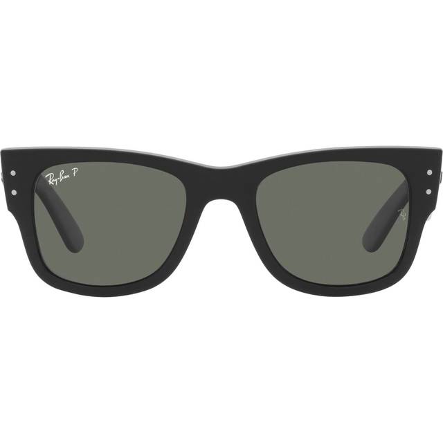 Ray-Ban RB0840SF Mega Wayfarer Asian Fit 901/58 52 Svarta Solglasögon Män