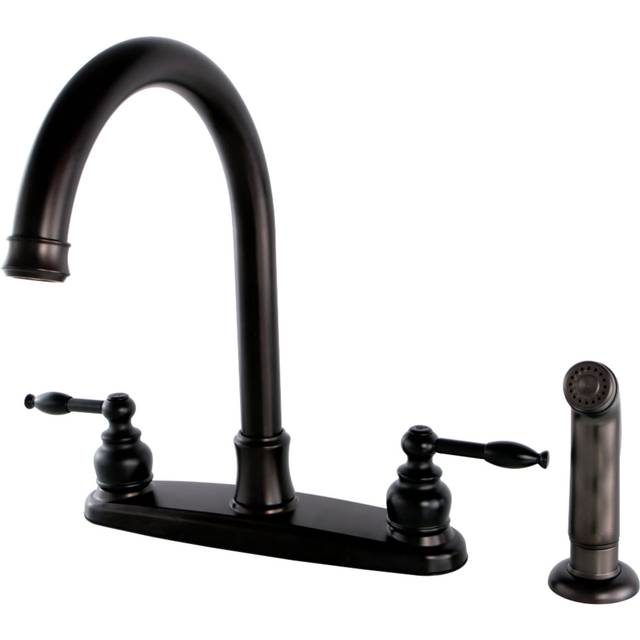 Kingston Brass FB7795KLSP Knight 8-Inch Centerset Kitchen Faucet with