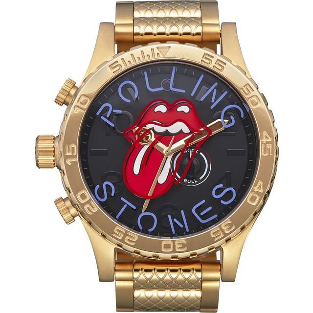 The Rolling Stones Nixon - 51-30 Wristwatches gold coloured - Onesize
