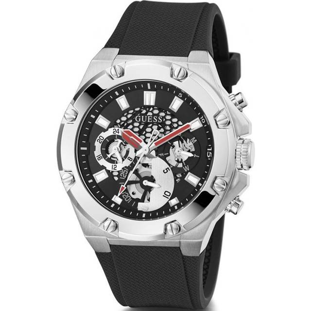 Guess Edge Men's Chronograph Dial Gold Tone Bracelet Watch