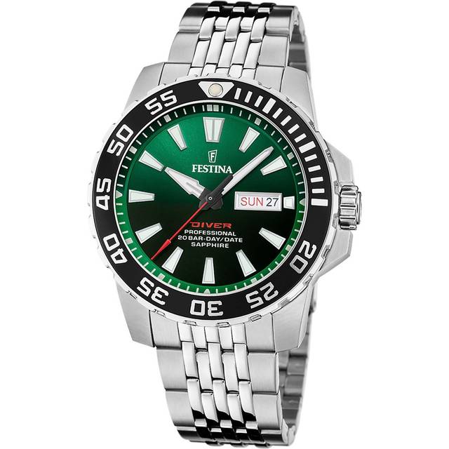 Festina Analog Modell RELOGI Varumärke F20661/2, Silver, armband