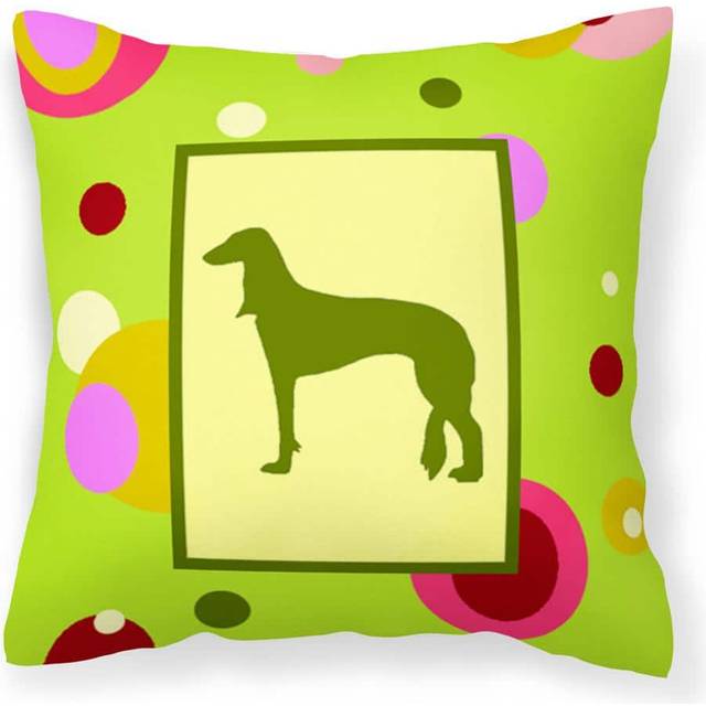 Caroline's Treasures CK1146PW1414 Saluki Decorative Canvas Fabric Pillow  Large  Multicolor