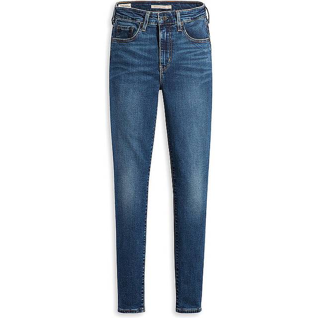 Levi's 721&trade; High-waisted Skinny Jeans - Blue Wave Dark, Blue, Size 31, Inside Leg 32, Women -  inside leg 32,31