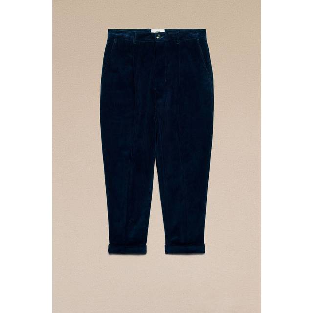 AMI PARIS Carrot Oversized Trousers - Blue