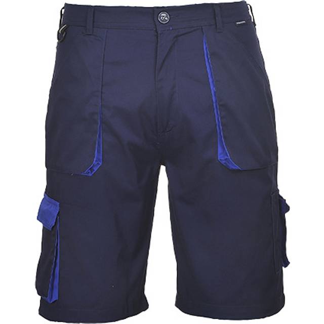 Portwest Texo Contrast Shorts Black Size: S Colour: Black, Size: S