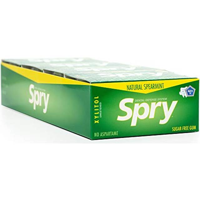 Spry spearmint xylitol gum 10 pieces