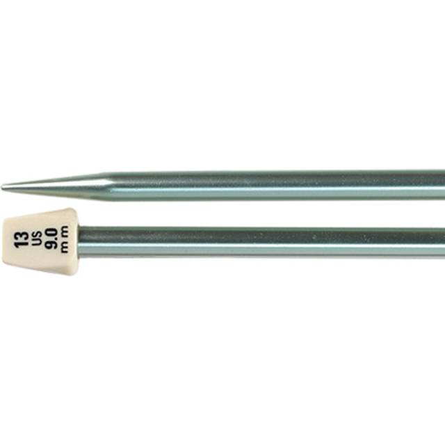 "Silvalume Single Point Knitting Needles 14""-Size 13/9mm"